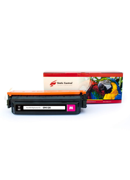 Картридж Static Control Parrot сумісний аналог HP CF413X (410X), Canon 046H magenta Картридж Static Control Parrot сумісний аналог HP CF413X (410X), Canon 046H magenta