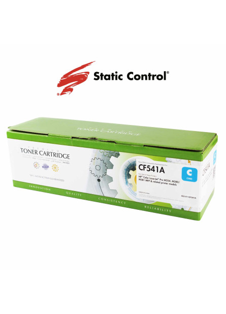 Картридж Static Control сумісний аналог HP CF541A (203A) cyan Картридж Static Control сумісний аналог HP CF541A (203A) cyan