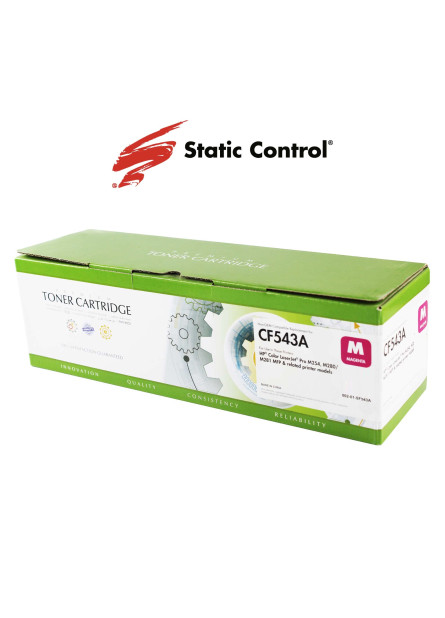 Картридж Static Control сумісний аналог HP CF543A (203A) magenta Картридж Static Control сумісний аналог HP CF543A (203A) magenta