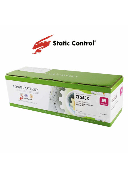Картридж Static Control сумісний аналог HP CF543X (203X) magenta