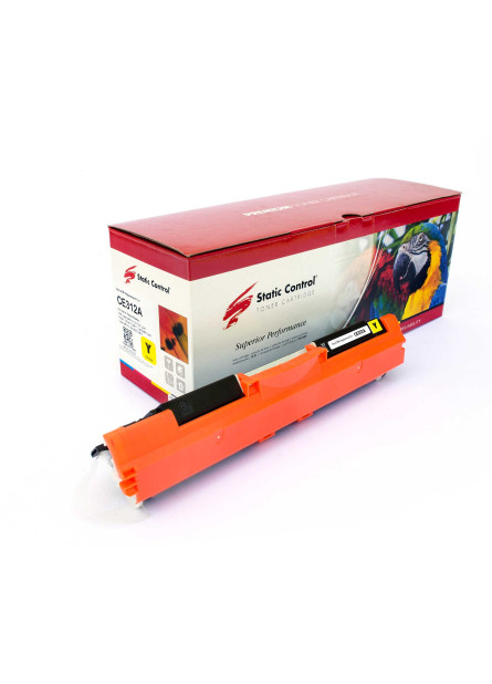 Картридж Static Control Parrot сумісний аналог HP CE312A (126A)/CF352A (130A), Canon 729 yellow
