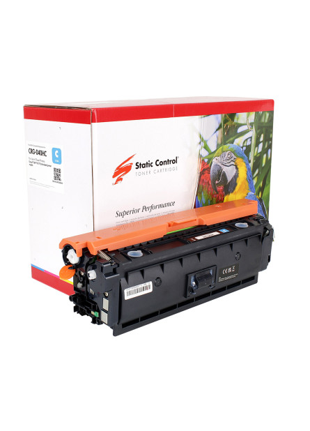 Картридж Static Control Parrot сумісний аналог HP CF361X (508X), Canon 040H cyan Картридж Static Control Parrot сумісний аналог HP CF361X (508X), Canon 040H cyan