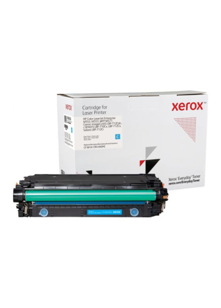 Картридж Xerox Everyday сумісний аналог HP CF361X (508X), Canon 040H cyan Картридж Xerox Everyday сумісний аналог HP CF361X (508X), Canon 040H cyan