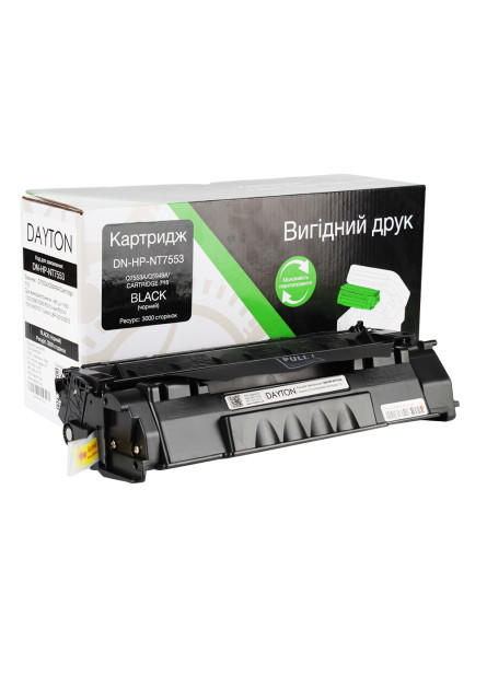 Картридж DAYTON HP Q5949A (49A)/Q7553A (53A), Canon 715 для LJ 1320/P2015 Картридж DAYTON HP Q5949A (49A)/Q7553A (53A), Canon 715 для LJ 1320/P2015