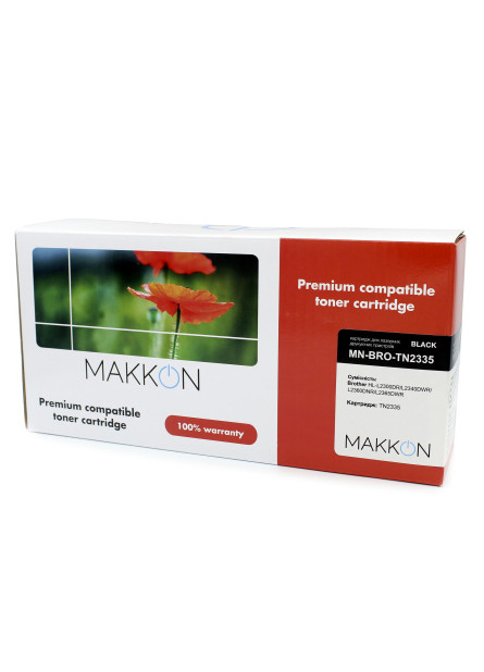 Картридж MAKKON сумісний аналог Brother TN-2335 Картридж MAKKON сумісний аналог Brother TN-2335
