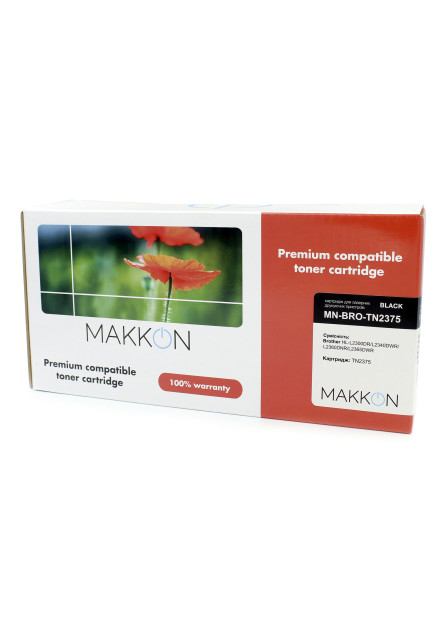 Картридж MAKKON сумісний аналог Brother TN-2375 Картридж MAKKON сумісний аналог Brother TN-2375