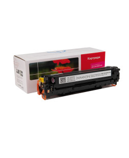 Картридж MAKKON сумісний аналог HP CF213A (131A), Canon 731 magenta