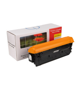 Картридж MAKKON сумісний аналог HP CF362A (508A), Canon 040 yellow