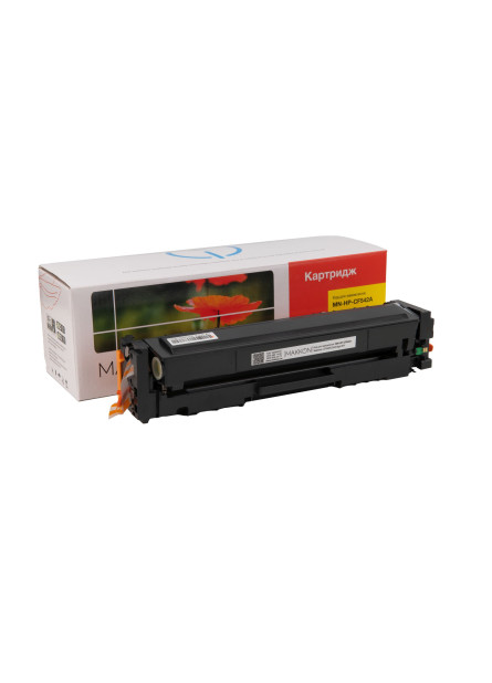 Картридж MAKKON сумісний аналог HP CF542A (203A), Canon 054 yellow Картридж MAKKON сумісний аналог HP CF542A (203A), Canon 054 yellow