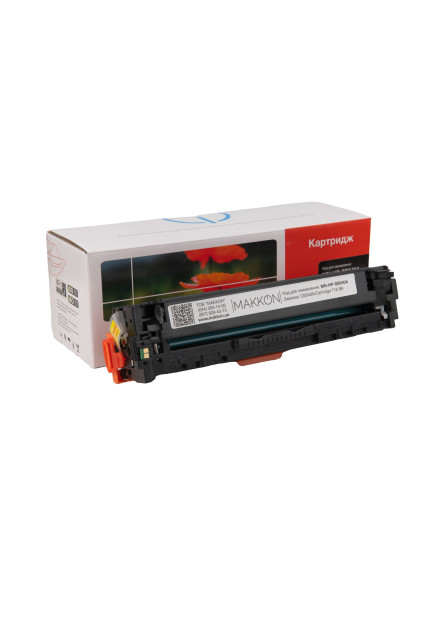 Картридж MAKKON сумісний аналог HP CB540A (125A), Canon 716 black Картридж MAKKON сумісний аналог HP CB540A (125A), Canon 716 black
