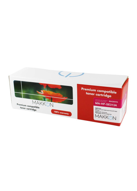 Картридж MAKKON сумісний аналог HP СE313A (126A), Canon 729 magenta Картридж MAKKON сумісний аналог HP СE313A (126A), Canon 729 magenta