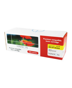 Картридж MAKKON сумісний аналог HP CE322A (128A) yellow