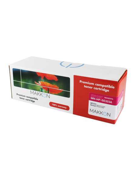 Картридж MAKKON сумісний аналог HP CE323A (128A) magenta