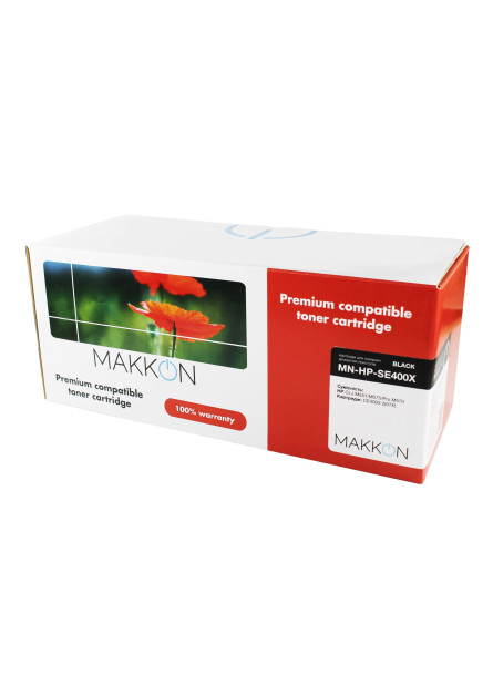 Картридж MAKKON сумісний аналог HP CE400X (507X) black