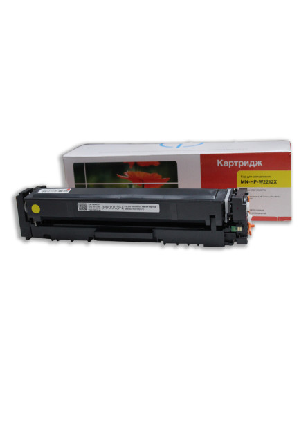Картридж MAKKON сумісний аналог HP W2212X (207X) yellow Картридж MAKKON сумісний аналог HP W2212X (207X) yellow