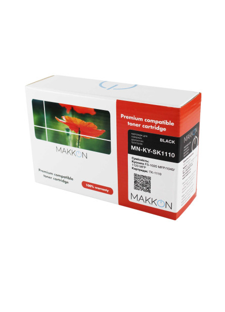 Картридж MAKKON сумісний аналог Kyocera TK-1110 Картридж MAKKON сумісний аналог Kyocera TK-1110