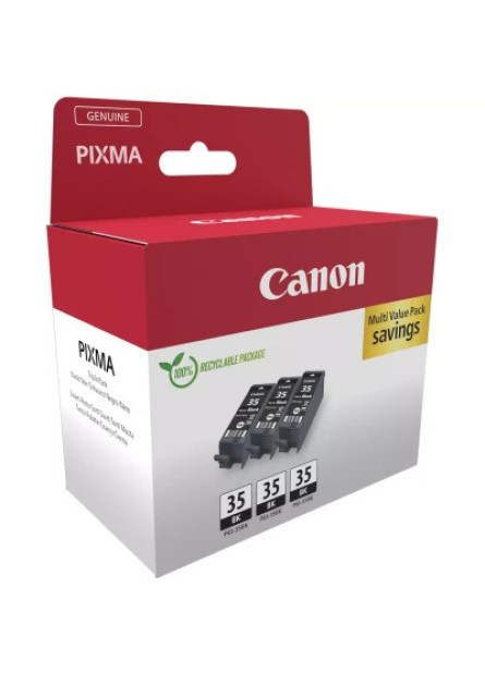 Картридж Canon PGI-35 BK TRIPLE pack (1509B028)