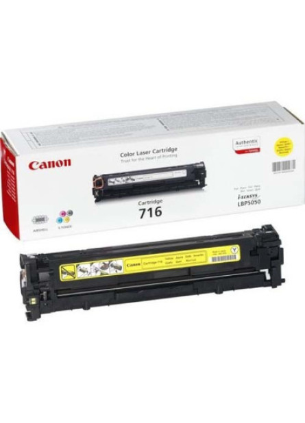 Картридж Canon 716 yellow для LBP-5050/ 5050N (1977B002)