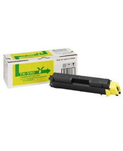 Тонер-картридж Kyocera TK-590Y yellow (FS-C2026/2126/5250) (1T02KVANL0) Тонер-картридж Kyocera TK-590Y yellow (FS-C2026/2126/5250) (1T02KVANL0)
