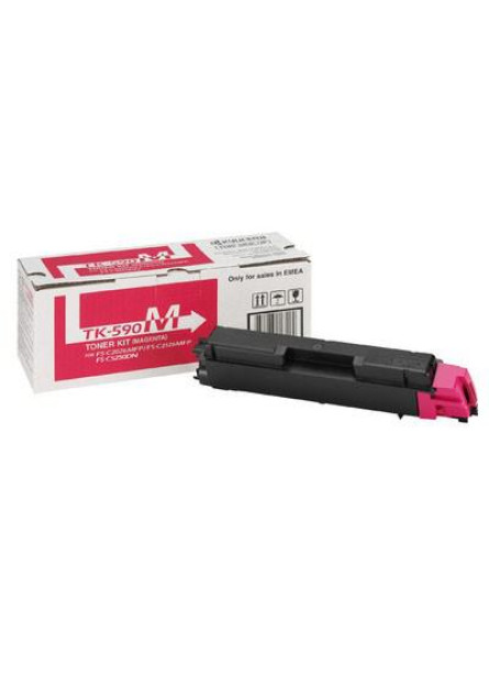 Тонер-картридж Kyocera TK-590M magenta (FS-C2026/2126/5250) (1T02KVBNL0)