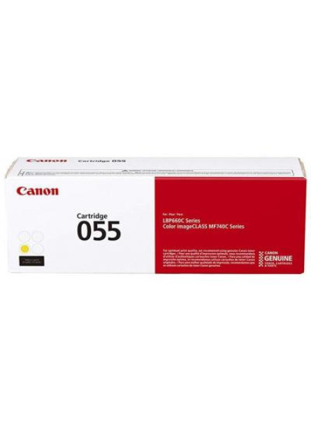 Картридж Canon 055 Yellow 2.1K (3013C002)