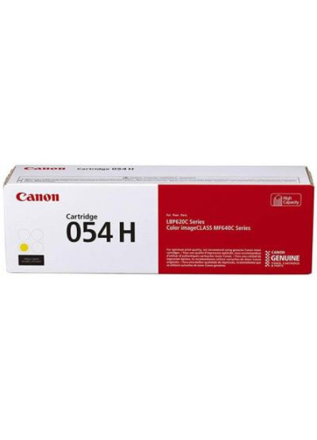 Картридж Canon 054H Yellow 2.3K (3025C002)