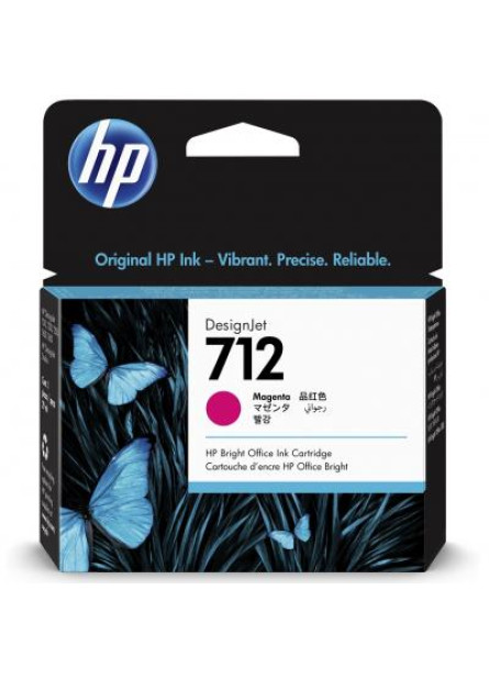Картридж HP DJ No.712 DesignJet Т230/Т630 Magenta 29ml (3ED68A)