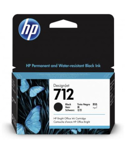 Картридж HP DJ No.712 DesignJet Т230/Т630 Black 38ml (3ED70A)