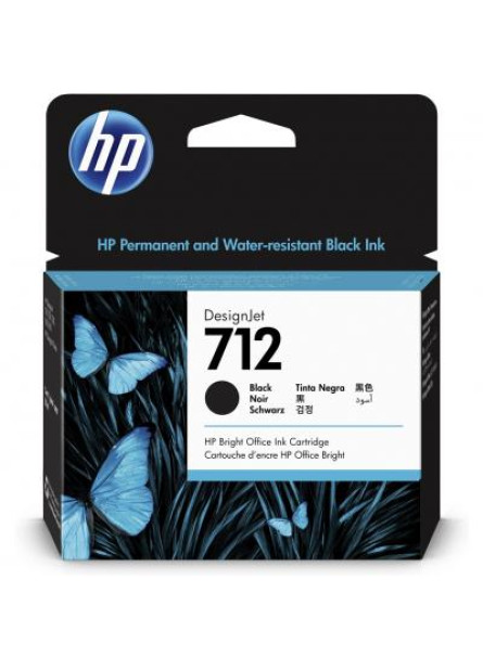 Картридж HP DJ No.712 DesignJet Т230/Т630 Black 80ml (3ED71A)
