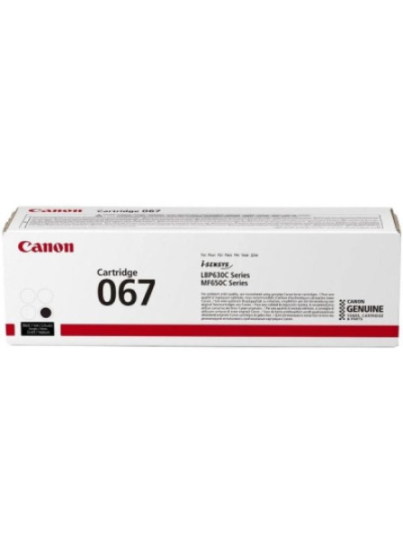 Картридж Canon 067 Black 1.35K для MF65x, LBP63x (5102C002AA)