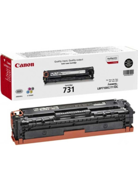 Картридж Canon 731 Black, для LBP7100/7110 (6272B002)
