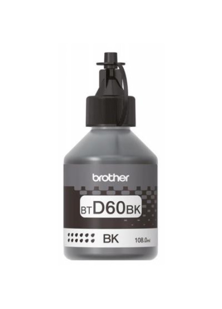 Контейнер з чорнилом Brother BT-D60BK 108ml (BTD60Bk)