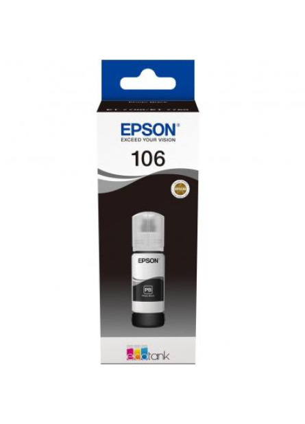 Контейнер з чорнилом Epson 106 black (C13T00R140)
