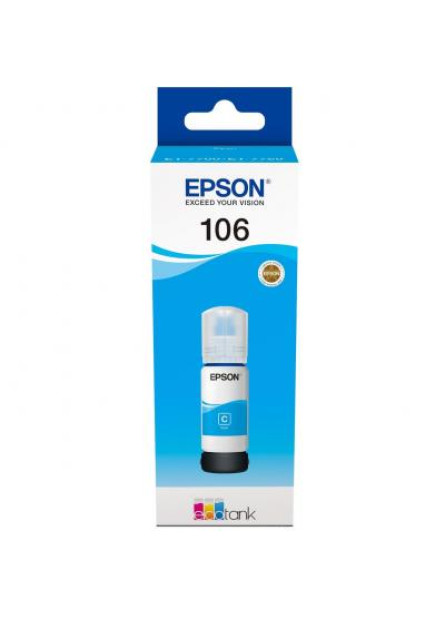 Контейнер з чорнилом Epson 106 cyan (C13T00R240)