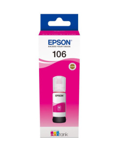 Контейнер з чорнилом Epson 106 magenta (C13T00R340)