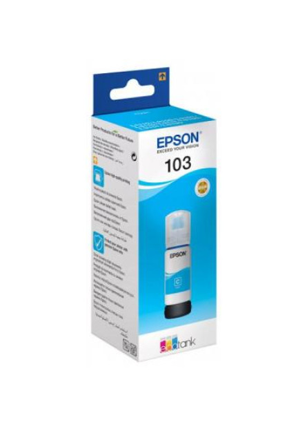 Контейнер з чорнилом Epson 103 Cyan (C13T00S24A)