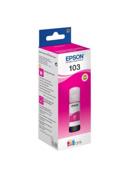Контейнер з чорнилом Epson 103 Magenta (C13T00S34A)