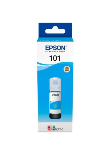 Контейнер з чорнилом Epson 101Cyan L4150/4160/6160 (C13T03V24A)