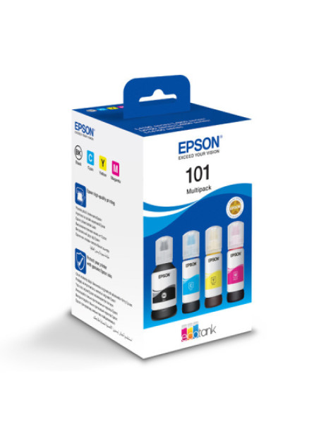 Контейнер з чорнилом Epson 101 Multipack (C,M,Y,Bk) (C13T03V64A)