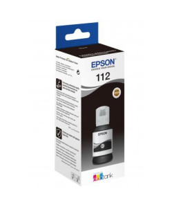 Контейнер з чорнилом Epson 112 EcoTank Pigment Black ink (C13T06C14A)