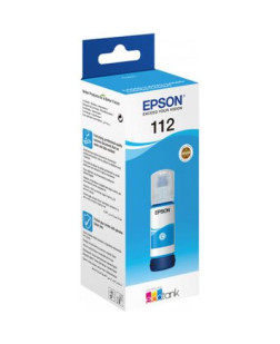 Контейнер з чорнилом Epson 112 EcoTank Pigment Cyan ink (C13T06C24A)