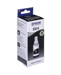 Контейнер з чорнилом Epson 664 black (70мл) L100/L200 (C13T66414A)