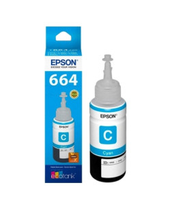 Контейнер з чорнилом Epson 664 cyan (70мл) L100/L200 (C13T66424A)