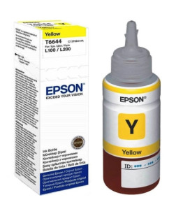 Контейнер з чорнилом Epson 664 yellow (70мл) L100/L200 (C13T66444A)