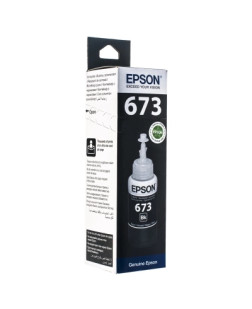 Контейнер з чорнилом Epson 673 black 70мл L800/1800 (C13T67314A)