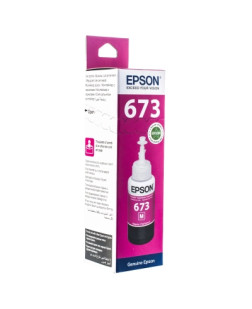 Контейнер з чорнилом Epson 673 magenta 70мл L800/1800 (C13T67334A)