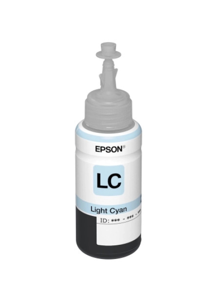 Контейнер з чорнилом Epson 673 light cyan 70мл L800/1800 (C13T67354A)