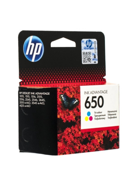 Картридж HP DJ No.650 DJ2515 Color (CZ102AE)