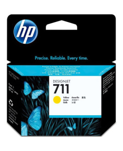 Картридж HP DJ No.711 DesignJet 120/520 Yellow (CZ132A)