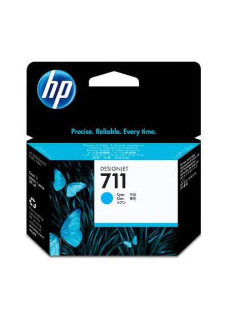Картридж HP DJ No.711 DesignJet 120/520 3-Pack Cyan (CZ134A)